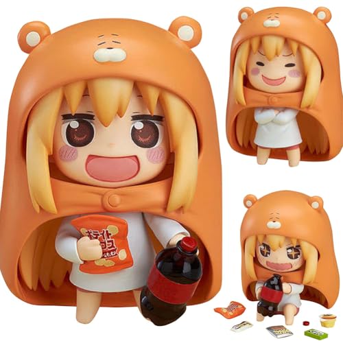 Himouto! Umaru-chan Actionfigur DOMA Umaru PVC Q-Version Anime Changeable Face Movable Figure Model Statue Ornaments Collectibles 10cm von Tongyundacheng