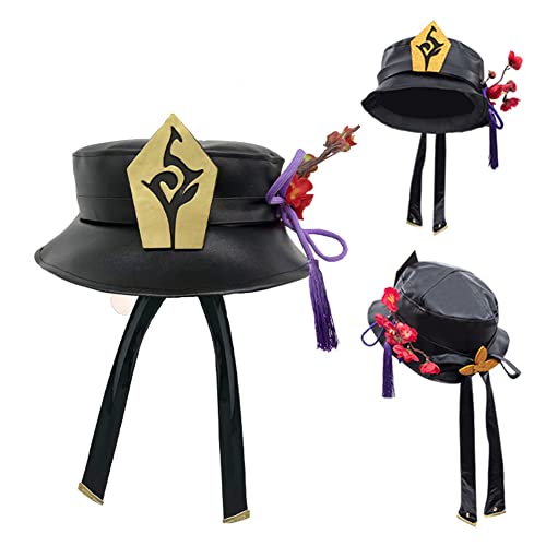 Tongyundacheng Hu Tao Cosplay Kostüm Anime Spiel Rollenspiel Outfits Halloween Party Anzug, Only Hat, Einheitsgröße Tongyundacheng Hu Tao Cosplay Kostüm Anime Spiel Rollenspiel Outfits Halloween Party Anzug, Only Hat, Einheitsgröße von Tongyundacheng