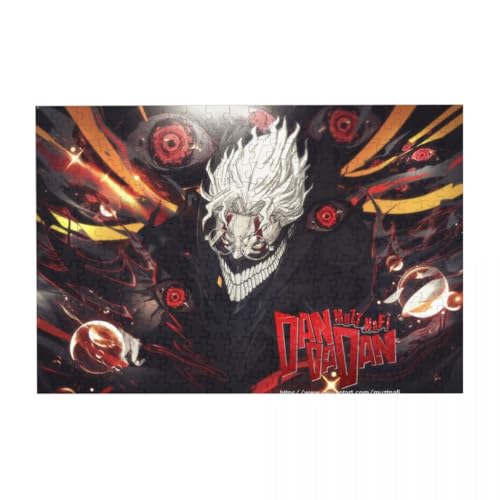 Japanisches Anime-Puzzle – Ayase Momo/Okarun/Turbo Oma zum Sammeln, rechteckiges Puzzle, Holzposter zum Selbermachen, Anime-Poster (200/300/500 Teile) von Tongyundacheng