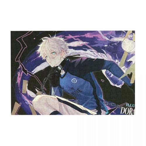 Japanisches Anime-Puzzle – Seishiro Nagi/Bachira Meguru/Reo Mikage rechteckiges Puzzle – Holz DIY Anime Poster (200/300/500 Teile) von Tongyundacheng