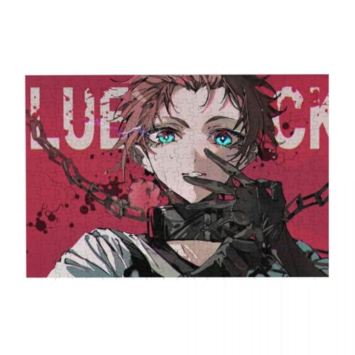 Japanisches Anime-Puzzle – Seishiro Nagi/Bachira Meguru/Reo Mikage rechteckiges Puzzle – Holz DIY Anime Poster (200/300/500 Teile) von Tongyundacheng