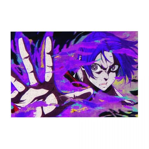 Japanisches Anime-Puzzle – Seishiro Nagi/Bachira Meguru/Reo Mikage rechteckiges Puzzle – Holz DIY Anime Poster (200/300/500 Teile) von Tongyundacheng