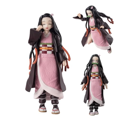 Kimetsu No Yaiba Actionfigur 13cm Kamado Nezuko Figur mit Zubehör Anime Bewegliche Modelle PVC Statue Ornamente Anime Sammlerstück Geschenk Kimetsu No Yaiba Actionfigur 13cm Kamado Nezuko Figur mit Zubehör Anime Bewegliche Modelle PVC Statue Ornamente Anime Sammlerstück Geschenk von Tongyundacheng