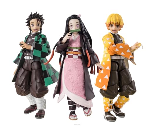Tongyundacheng 3 Stück Kimetsu No Yaiba Actionfigur Tanjiro Kamado/Kamado Nezuko Figur mit Zubehör Anime Bewegliche Modelle PVC Statue Ornamente Tongyundacheng 3 Stück Kimetsu No Yaiba Actionfigur Tanjiro Kamado/Kamado Nezuko Figur mit Zubehör Anime Bewegliche Modelle PVC Statue Ornamente von Tongyundacheng
