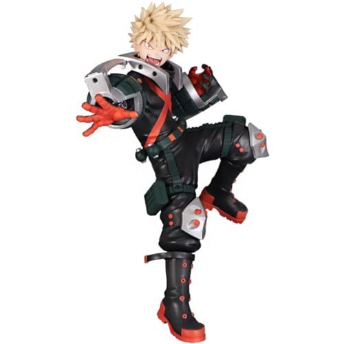 Tongyundacheng Anime Actionfiguren MHA Bakugou Katsuki Stehende Figuer Sammelfiguren Modell Manga PVC Statue Desktop Dekoration Ornament, 21 cm von Tongyundacheng