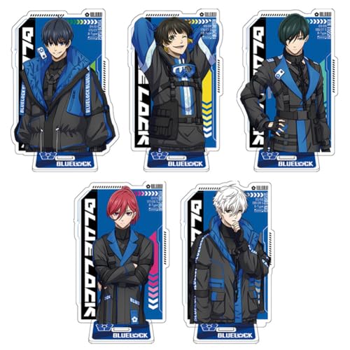 Tongyundacheng Anime-Charakter-Acryl-Ständer, Bachira Meguru/Isagi Yoichi/Chigiri Hyoma Display-Ständer, doppelseitiger Druck, Anime-Acryl-Schreibtisch-Standschild, 15 cm Tongyundacheng Anime-Charakter-Acryl-Ständer, Bachira Meguru/Isagi Yoichi/Chigiri Hyoma Display-Ständer, doppelseitiger Druck, Anime-Acryl-Schreibtisch-Standschild, 15 cm von Tongyundacheng