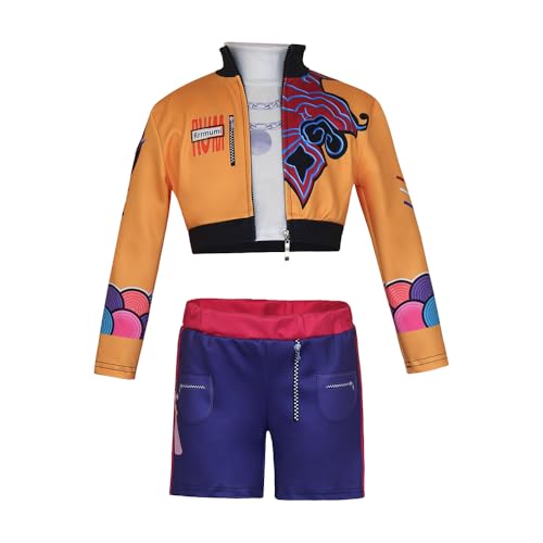 Tongyundacheng Anime Cosplay Outfits Rumi/Mira/Zoey Golden Kostüm Anime Performance Uniform Halloween Karneval Cosplay Kostüm von Tongyundacheng