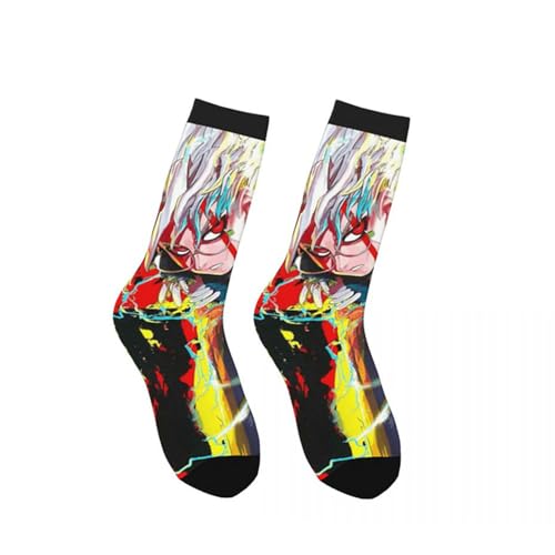 Tongyundacheng Anime-Cosplay-Socken, Unisex, Ayase-Momo/Okarun-Socken, niedliche Cartoon-Socken, Turbo, Oma, Merch, Anime-Druck von Tongyundacheng