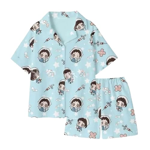 Tongyundacheng Anime Game Cosplay Nachtwäsche Naib Subedar/Emily Dyer Pyjama Cartoon gedruckt Loungewear Anime Cosplay Homewear für Unisex Tongyundacheng Anime Game Cosplay Nachtwäsche Naib Subedar/Emily Dyer Pyjama Cartoon gedruckt Loungewear Anime Cosplay Homewear für Unisex von Tongyundacheng