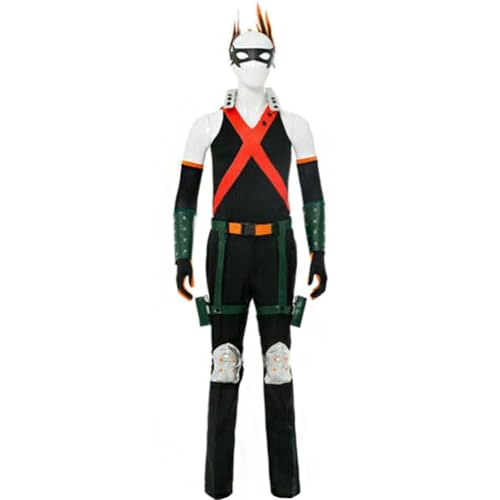Tongyundacheng Anime MHA Cosplay Kostüm, Bakugou Katsuki Cosplay Charakter Outfits Komplettsatz, Anime Battle Tight Uniform, Halloween Karneval Kostüme für Herren Damen Tongyundacheng Anime MHA Cosplay Kostüm, Bakugou Katsuki Cosplay Charakter Outfits Komplettsatz, Anime Battle Tight Uniform, Halloween Karneval Kostüme für Herren Damen von Tongyundacheng