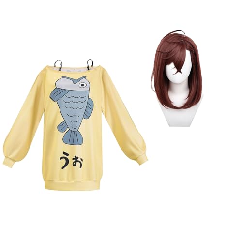 Tongyundacheng Anime Momo Ayase Cosplay Hoodie Momo Ayase Gelb Homewear Halloween Cosplay Performance Kostüm volles Set Comic-Con Dress Up für Damen Tongyundacheng Anime Momo Ayase Cosplay Hoodie Momo Ayase Gelb Homewear Halloween Cosplay Performance Kostüm volles Set Comic-Con Dress Up für Damen von Tongyundacheng