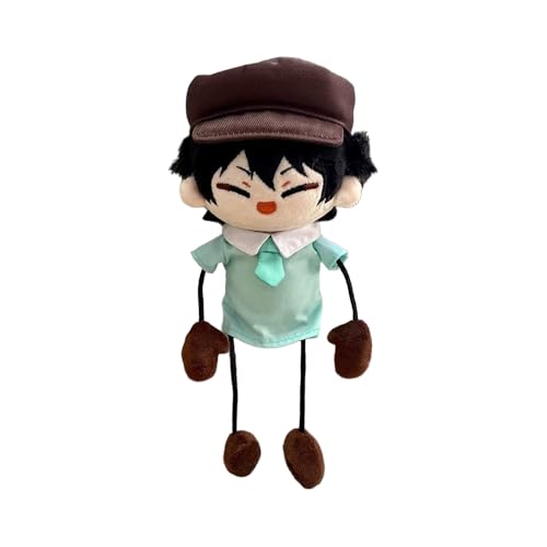 Tongyundacheng BSD Anime Plüschfiguren, Nakahara Chuuya/Akutagawa Ryunosuke Stofffigur, niedlicher Cartoon-Rucksack-Anhänger, Anime-Cosplay-weiche Figur, Dekoration, Geschenk, 12 cm Tongyundacheng BSD Anime Plüschfiguren, Nakahara Chuuya/Akutagawa Ryunosuke Stofffigur, niedlicher Cartoon-Rucksack-Anhänger, Anime-Cosplay-weiche Figur, Dekoration, Geschenk, 12 cm von Tongyundacheng