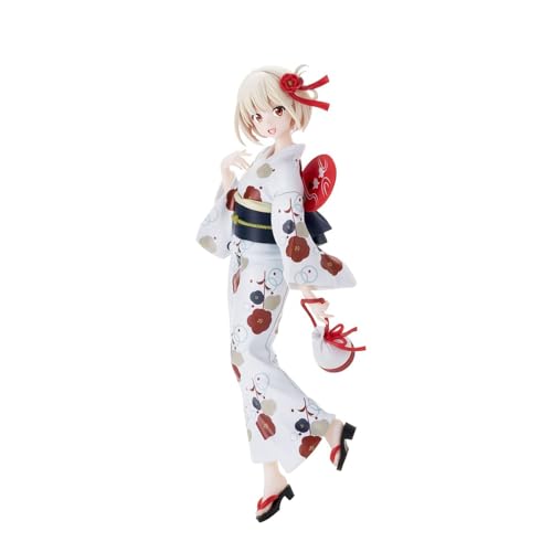Tongyundacheng Chisato Nishiki Figur Statue Anime Kimono Mädchen Modell 20 cm Manga Stehende Actionfigur PVC Desktop Ornament Sammlerstück Dekoration Geschenk von Tongyundacheng