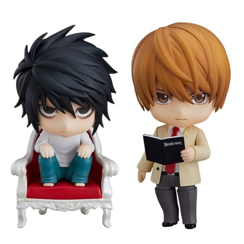 Tongyundacheng Death Note Figuren 10cm L Lawliet/Yagami Licht Charakter Figur Anime PVC Action Figur Modell Desktop Ornamente Sammlerstück Tongyundacheng Death Note Figuren 10cm L Lawliet/Yagami Licht Charakter Figur Anime PVC Action Figur Modell Desktop Ornamente Sammlerstück von Tongyundacheng