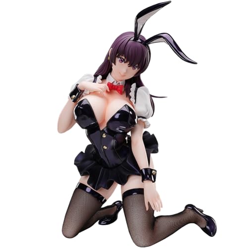 Tongyundacheng Illustration Girl Series Figur Statue Anime Aina Bunny Model kniende Position Actionfigur Desktop dekorative Sammlerstücke Anime Geschenke, 31 cm von Tongyundacheng