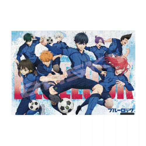 Tongyundacheng Japanisches Anime-Puzzle – Seishiro Nagi/Bachira Meguru/Reo Mikage rechteckiges Puzzle – Holzposter zum Selbermachen (200/300/500 Teile) von Tongyundacheng