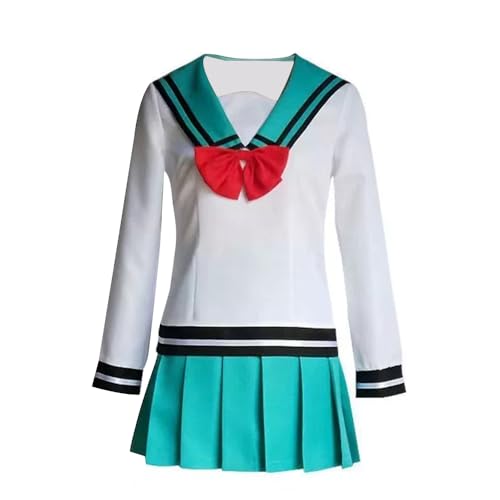 Tongyundacheng Kokomi Teruhashi Cosplay Uniform Full Set Anime Teruhashi Kokomi Kostüm Halloween Karneval Anime Outfits Charakter Cosplay Kostüm für Frauen von Tongyundacheng