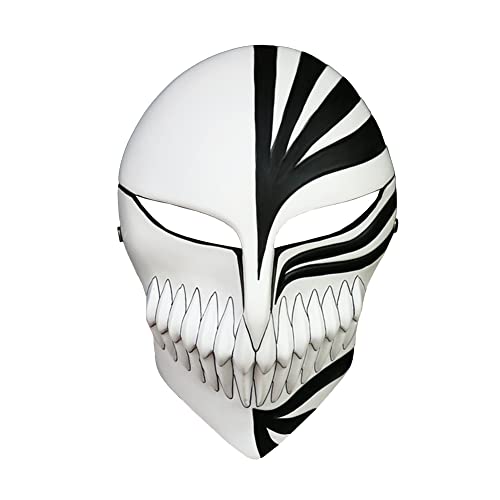 Tongyundacheng Kurosaki Ichigo Maske, Halloween Ichigo Kurosaki Cosplay Harz Maske für Maskerade Party Performance Requisiten Tongyundacheng Kurosaki Ichigo Maske, Halloween Ichigo Kurosaki Cosplay Harz Maske für Maskerade Party Performance Requisiten von Tongyundacheng