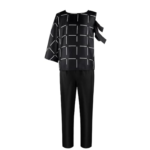 Tongyundacheng Mahito Cosplay Kostüm Uniform Outfits Schwarz Top Hose Anzug für Halloween Karneval Party Tongyundacheng Mahito Cosplay Kostüm Uniform Outfits Schwarz Top Hose Anzug für Halloween Karneval Party von Tongyundacheng