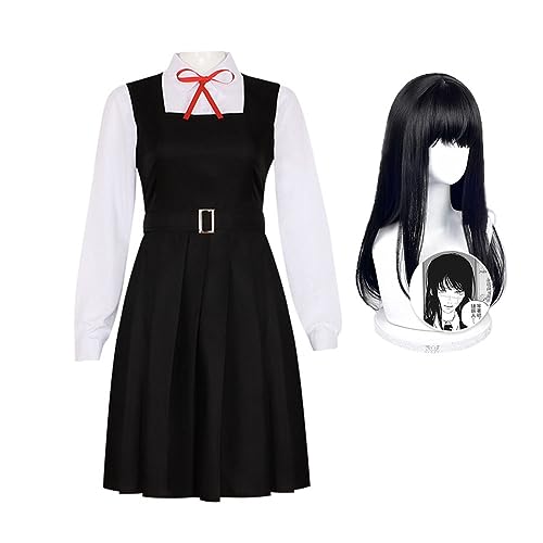 Tongyundacheng Mitaka Asa Cosplay Kostüm Chainsaw Man Outfit Uniform Kleid Anzug für Halloween Party Tongyundacheng Mitaka Asa Cosplay Kostüm Chainsaw Man Outfit Uniform Kleid Anzug für Halloween Party von Tongyundacheng