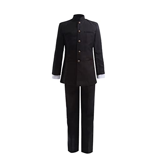 Tongyundacheng Mob Psycho 100 Cosplay Kostüm Kageyama Shigeo Japanische Schuluniform Outfits Jacke Hosen Komplettes Set für Halloween Party von Tongyundacheng