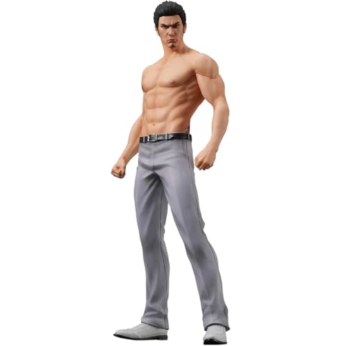 Tongyundacheng Original Painting Figure Anime Kiryu Kazuma Action Figure Manga Character Model Ornament PVC Decoration Statue Anime Collectible Gifts, 17cm von Tongyundacheng