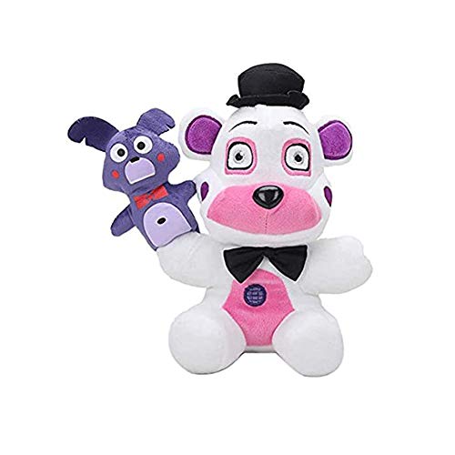 Tongyundacheng Plüschpuppe Bonnie Foxy Chica Golden Bear süße gefüllte Puppen Sammlerstücke – Geschenke für FNAF-Fans, 18 cm von Tongyundacheng