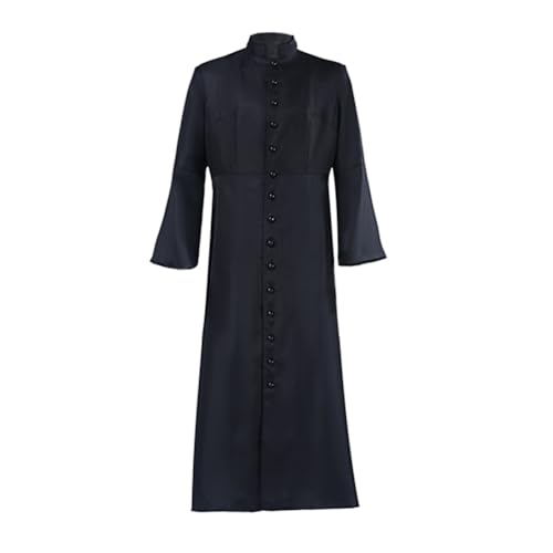 Tongyundacheng Priester Faschingskostüm für Herren Halloween Cosplay Outfits Mittelalter Zauberer Kleidung Pastor Cosplay Kostüm Halloween Karneval Dress Up Tongyundacheng Priester Faschingskostüm für Herren Halloween Cosplay Outfits Mittelalter Zauberer Kleidung Pastor Cosplay Kostüm Halloween Karneval Dress Up von Tongyundacheng