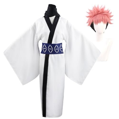 Tongyundacheng Ryomen Sukuna Cosplay Kostüm Anime Uniform Sukuna Ryoume Kimono Outfit Full Set für Halloween Karneval Party von Tongyundacheng
