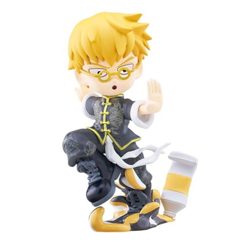 Tongyundacheng Shigeo Kageyama Figur Reigen Arataka Actionfigur Anime Mob Modell Statue PVC Sammlerstück Dekoration Desktop Ornament Anime Geschenke, 11 cm von Tongyundacheng