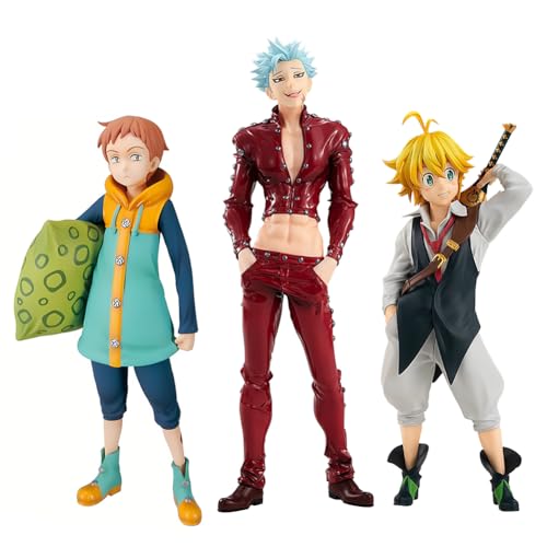Tongyundacheng The Seven Deadly Sins Anime Figuren King/Ban/Meliodas Action Figure Model PVC Characters Statue Collection Decoration Ornaments Tongyundacheng The Seven Deadly Sins Anime Figuren King/Ban/Meliodas Action Figure Model PVC Characters Statue Collection Decoration Ornaments von Tongyundacheng