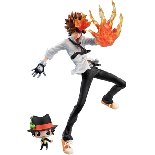 Tongyundacheng Tsunayoshi Sawada Anime Action Figure Original Painting Character Models Sawada Tsunayoshi PVC Figure Collectible Desktop Decorations von Tongyundacheng