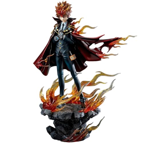 Tongyundacheng Tsunayoshi Sawada Anime Action Figure Original Painting Character Models Sawada Tsunayoshi PVC Figure Collectible Desktop Decorations von Tongyundacheng