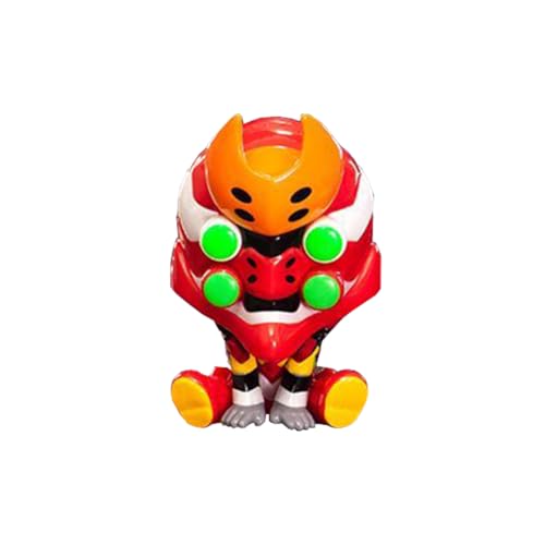 Tongyundacheng Unit-02 Figur Statue Anime Charakter Mini Modell 5 cm Manga Action Figur PVC Sitzende Figuren Auto Desktop Dekorationen Sammlerstück Geschenke für Fans von Tongyundacheng