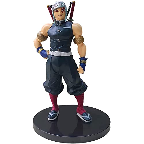 Uzui Tengen Actionfigur 16cm - Anime Figur Modell Kimetsu No Yaiba PVC Statue Modell Sammlerstücke Heimdekoration Ornamente Uzui Tengen Actionfigur 16cm - Anime Figur Modell Kimetsu No Yaiba PVC Statue Modell Sammlerstücke Heimdekoration Ornamente von Tongyundacheng