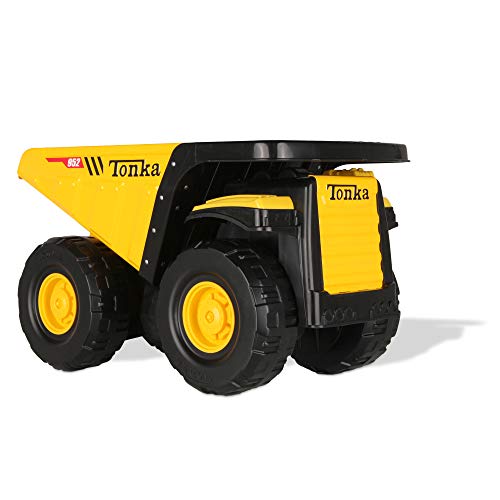 Tonka Steel Classic Toughest Mighty Dump Truck, Dumper Truck Toy for Children, Kids Construction Toys for Boys and Girls, Vehicle Toys for Creative Play, Toy Trucks for Children Aged 3 + von Tonka