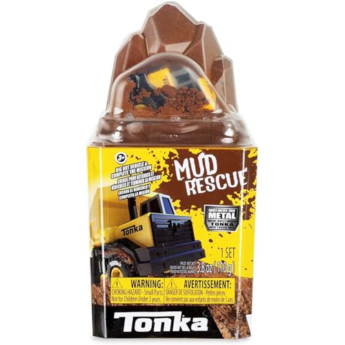 Tonka 37259 Metal Movers Mud Rescue, Gelb von Basic Fun