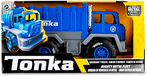 Tonka 37281 Metal Fleet-Garbage Truck, Gelb von Basic Fun