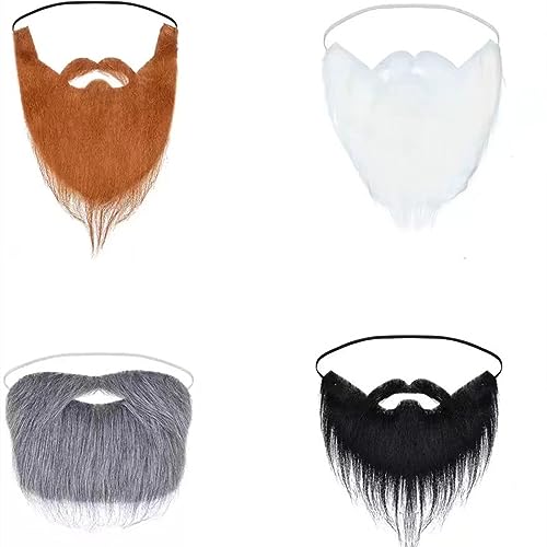 4 Stücke Gefälschte Bärte Falsche Bärte Lustige Gefälschte Schnurrbart Gefälschte Whisker für Kostüm Halloween Party Lieferung 4 Stücke Gefälschte Bärte Falsche Bärte Lustige Gefälschte Schnurrbart Gefälschte Whisker für Kostüm Halloween Party Lieferung von Tonone