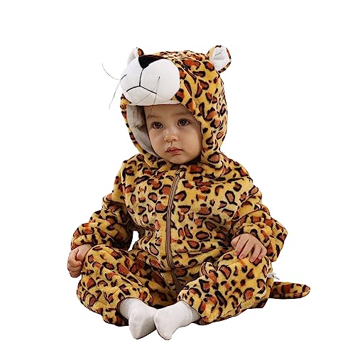 TONWHAR Halloween-Kostüm für Kinder und Kleinkinder, einteiliger Strampler, Jaguar, 3-4T/Höhe: 39-41 Zoll von Tonwhar