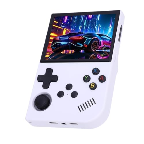RK3326 Retro Handheld Game Console 3,5 Zoll, Tragbares Gaming -Gerät mit 3500mAh -Akku, Unterstützt Mehr Als 10000 Klassische Spiele und Mehrere Emulatoren (128G) von Tonysa