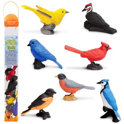 Safari 678304, Vögel Toob Backyards Birds Figuren, Einfarbig, Mehrfarbig Safari 678304, Vögel Toob Backyards Birds Figuren, Einfarbig, Mehrfarbig von Safari Ltd.