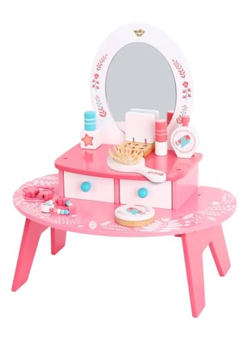 Tooky Toy 921 TL098A EA Wooden My Pink Dresser, Multicolour Tooky Toy 921 TL098A EA Wooden My Pink Dresser, Multicolour von Tooky Toy
