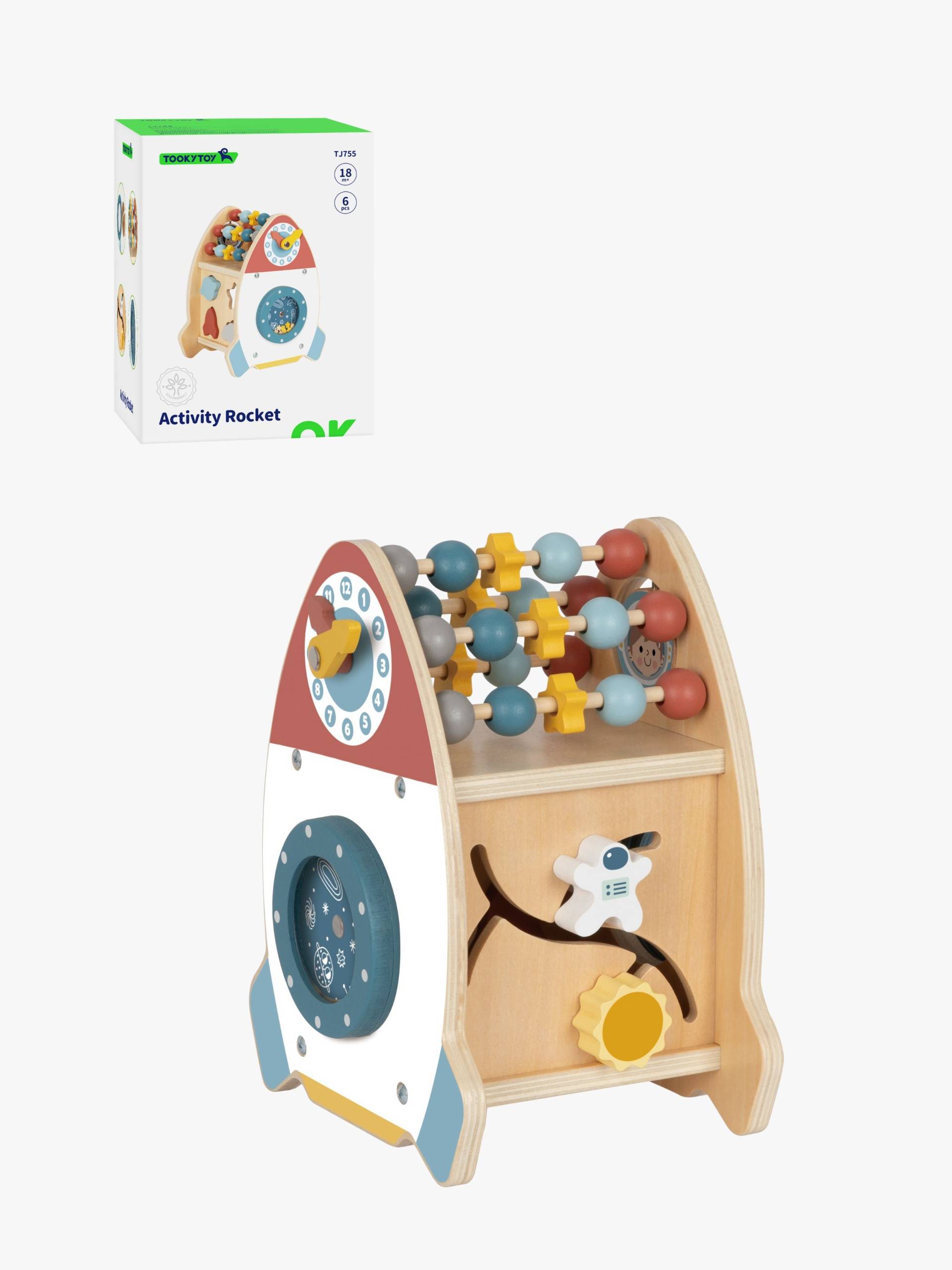 Tooky Toy Aktivitätsspielzeug Rakete, Babyspielzeug Tooky Toy Aktivitätsspielzeug Rakete, Babyspielzeug von Tooky Toy