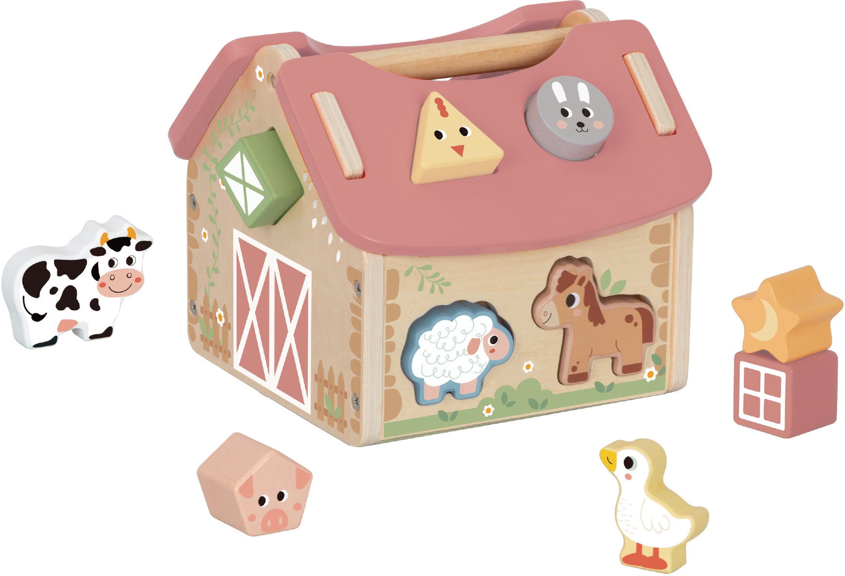 Tooky Toy Farm House Steckkasten Tooky Toy Farm House Steckkasten von Tooky Toy