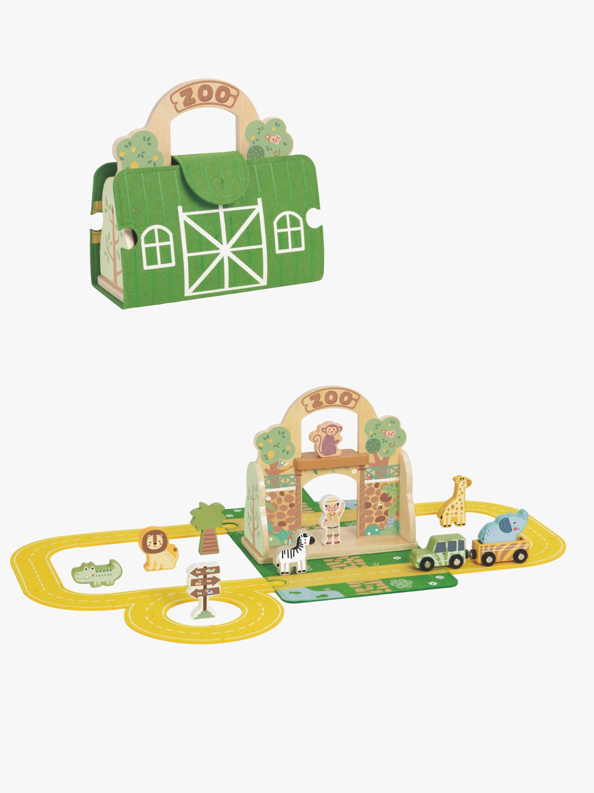 Tooky Toy Felt Zoo Autorennbahn Tooky Toy Felt Zoo Autorennbahn von Tooky Toy
