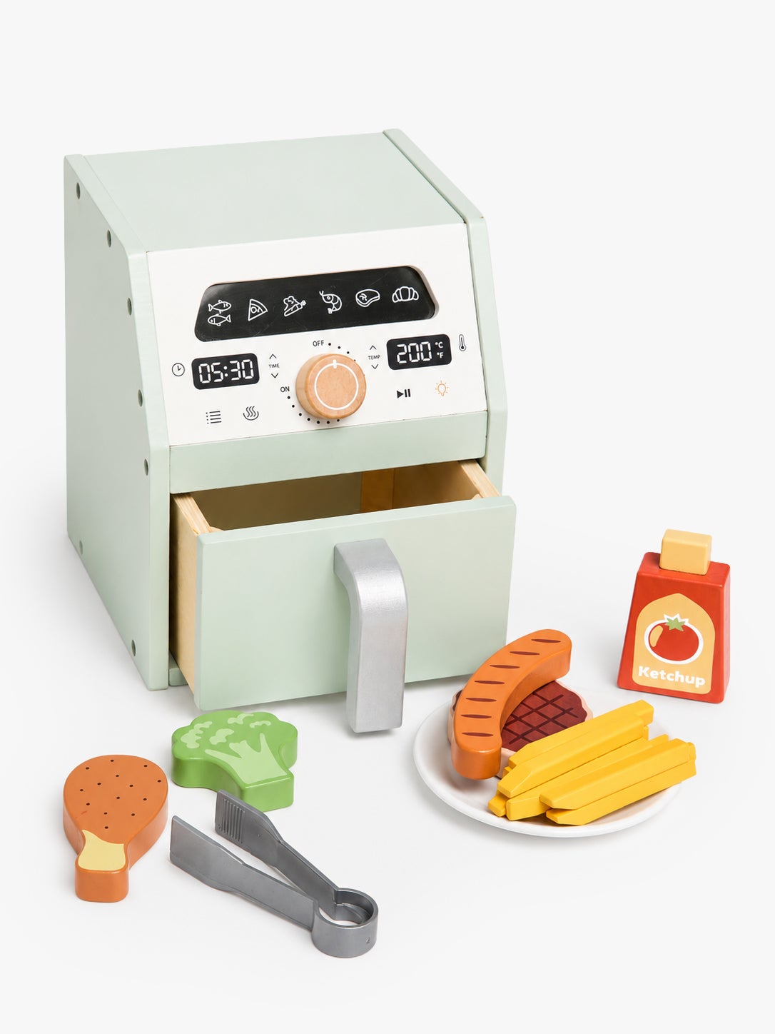 Tooky Toy Heißluftfritteusen-Set Tooky Toy Heißluftfritteusen-Set von Tooky Toy