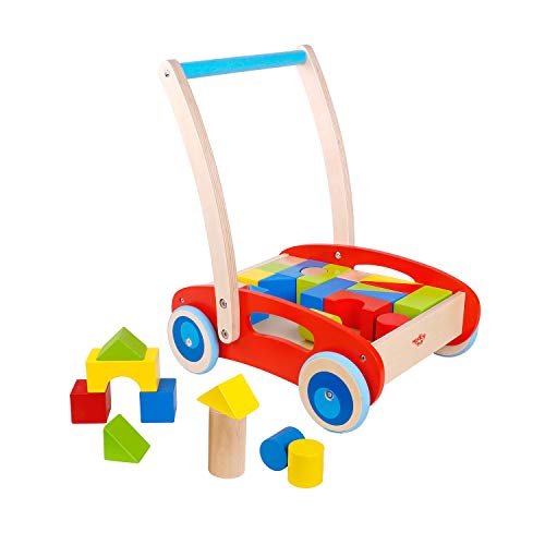 Holz-Spielzeug Farben-Spiel Tooky Toy Spielzeugturm Motorik Kinder-Spielzeug 