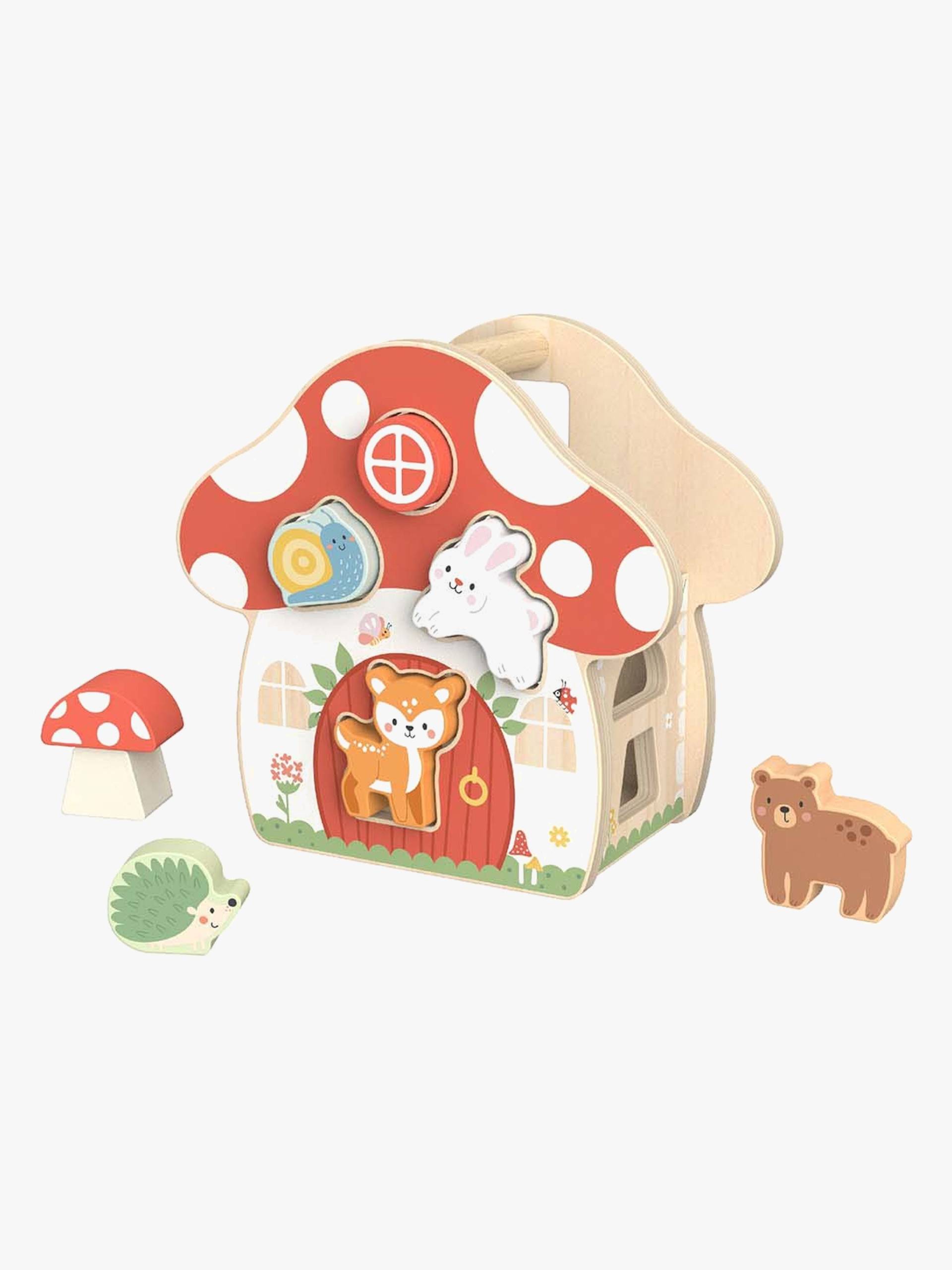 Tooky Toy Steckspiel Pilz, Babyspielzeug von Tooky Toy