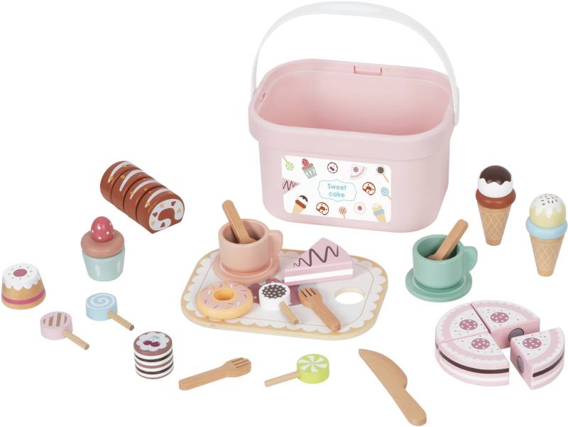TookyToy Cutting Geschirr-Set, Rosa von Tooky Toy